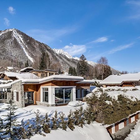 Vila Chalet Safari. Face Au Mont-Blanc. Chamonix Exteriér fotografie